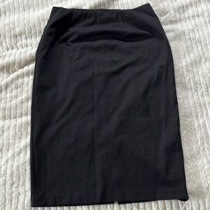 Eileen fisher black long skirt